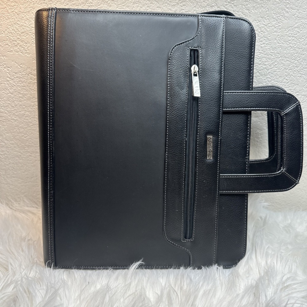 $31 🌙 Franklin Covey 3-Ring Binder Briefcase Calculator